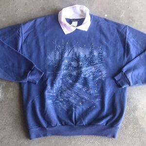 vintage grandma sweater